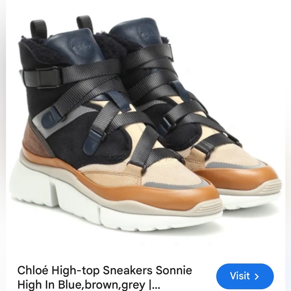 Chloé High-Top Sneakers 7 - Picture 3 of 16